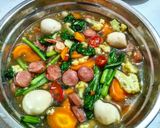 Foto langkah ke 8 dari resep Capjay Telur Puyuh + Jamur Tiram Krispi.