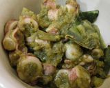 Foto langkah ke 4 dari resep Cumi Asin Cabe Ijo.