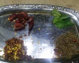 A picture of step 2 of Mango Gujarati kari.