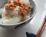A picture of step 4 of Salmon Flakes.