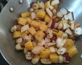 A picture of step 11 of Mix fruits korma.