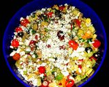A picture of step 2 of Mike's Armenian Cucumber Feta Salad.