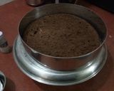 A picture of step 6 of Eggless Choco Forest Cake.