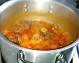 A picture of step 5 of Mutton karahi.
