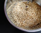 A picture of step 1 of Quinoa stuff paratha.