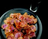 A picture of step 4 of Purple Sweet Potato Chips.