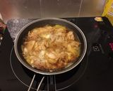 รูปขั้นตอนการทำที่ 8 ของ Oyakodon โอยาโกะด้ง (ข้าวหน้าไก่กับไข่)