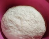 A picture of step 9 of Chicken Pizza without oven.