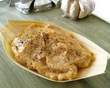 Foto del paso 4 de la receta: Dip de ajo asado y quesitos, sin complicaciones