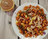 A picture of step 4 of Chana Koliwada.