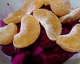 Foto langkah ke 3 dari resep Salad Buah JeNaM(Jeruk Naga Melon).