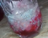 A picture of step 2 of Rooh Afzah Mojito.