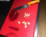 A picture of step 1 of Tagliatelle prawns.