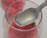 A picture of step 2 of Minty Watermelon Lemonade.
