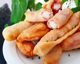 Foto del paso 4 de la receta: Ensalada de ventresca "Mar y Montaña" con gambones y jamón 🔥🔥