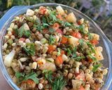 A picture of step 12 of Sprouts salad😋❤️.