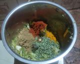 A picture of step 3 of Brinjal fry in Garlic Masala.