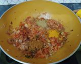 A picture of step 2 of Egg Bhurji Wrap.