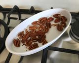 A picture of step 6 of Maple syrup pecan cinnamon roll (TangZhong /water roux method).