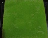 Foto langkah ke 5 dari resep Brownies pandan.