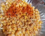 A picture of step 2 of Crispy corns.