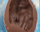Foto del paso 13 de la receta: 🪺🐰Huevos de Pascua fáciles: oreo y marmolado 🐰🪺 A prueba de fallas