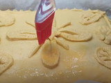 Empanada de cebolleta o cebolla de verdeo con huevo duro