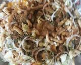 A picture of step 3 of Chatpaty Dahi baray😋.