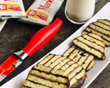 A picture of step 7 of Instant Marie biscuit Cake.