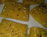 A picture of step 4 of Mango barfi.