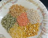 A picture of step 1 of Mix dal tarka masala.