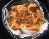 氣炸鍋 吐司布丁的食譜步驟4照片