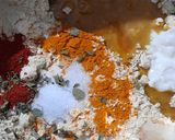A picture of step 3 of Rajasthani Shahi Gatta Pulao.
