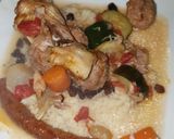 Une image de l'étape 7 de Couscous poulet merguez boulette.