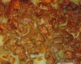 Zöldségben pácolt, zöldségen sült pecsenye recept fázis 3 fotója