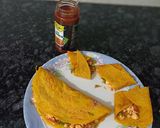 A picture of step 6 of Protein Rich Moong Chila.