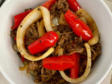 Beef slice black pepper