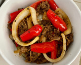 Foto langkah ke 2 dari resep Beef slice black pepper.