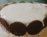 ডেকোরেটেড চকলেট কেক(decorated chocolate cake recipe in Bengali) রেসিপি ধাপ - 6 ছবি