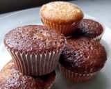 Foto del paso 3 de la receta: Muffins de chocolate, vainilla y marmolados