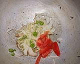 A picture of step 2 of Veg Thukpa Soup (my version).