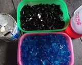 Foto langkah ke 3 dari resep Es Sirup Cincau Nutrijell Susu.