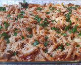 Foto del paso 8 de la receta: Macarrones al horno con salchicha y calabacín
