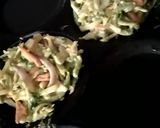 A picture of step 4 of Healthy Veggie Pancakes.