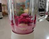 Cara Membuat 215 Banana Dragon Fruit Smoothies 2