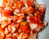 A picture of step 3 of Simple salad🍅🧅.