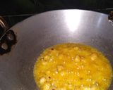 A picture of step 2 of Chana Chilli.