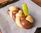 Húsvéti fonott kalács recept fázis 7 fotója