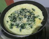 Omelette bayam n keju (Simple Breakfast) langkah memasak 8 foto