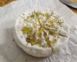 A picture of step 2 of Baked Camembert with Confit Tomatoes and Garlic Bruschetta.
